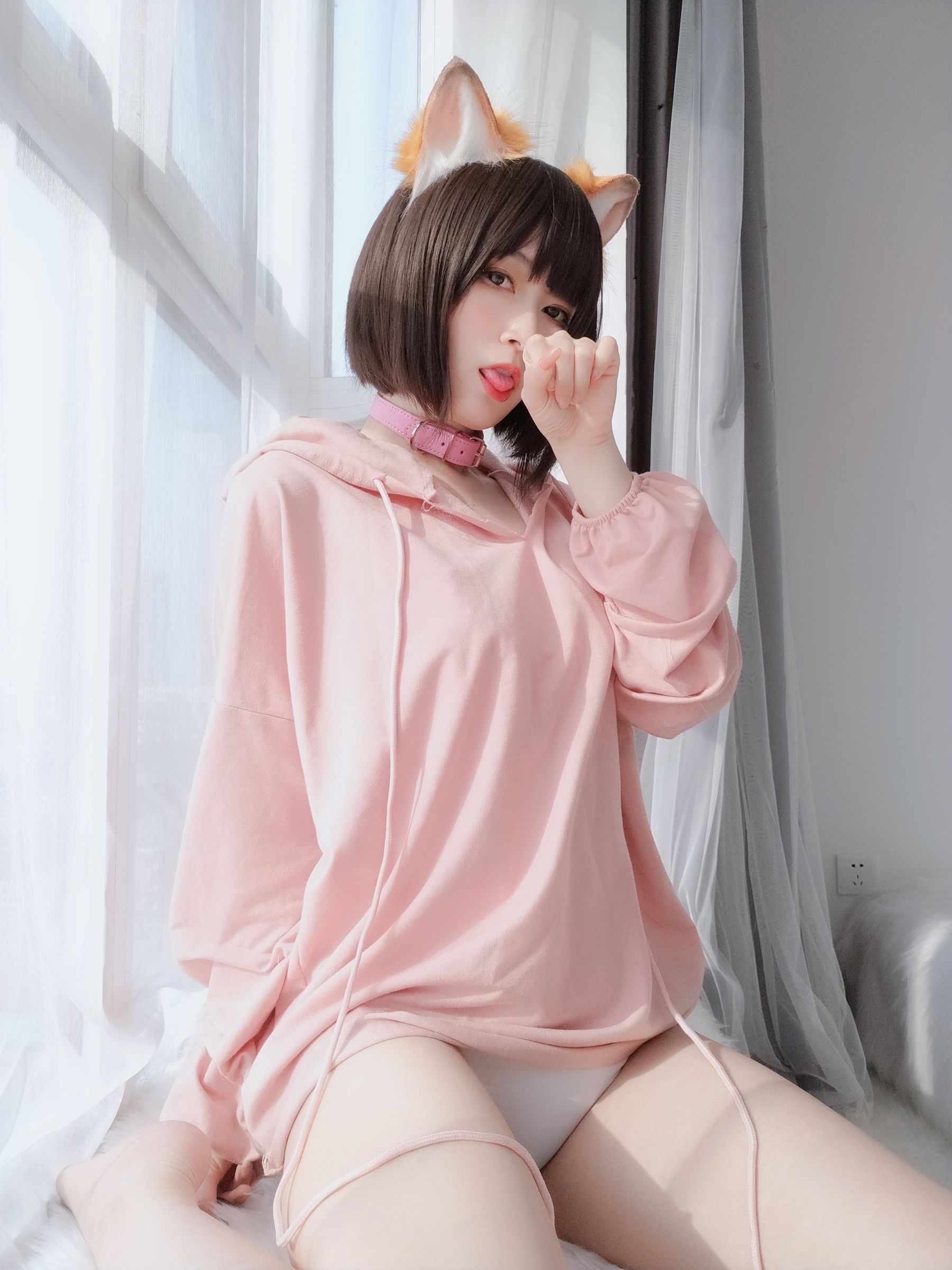 [COS写真]小姐姐白银81–粉红狐狸插图9